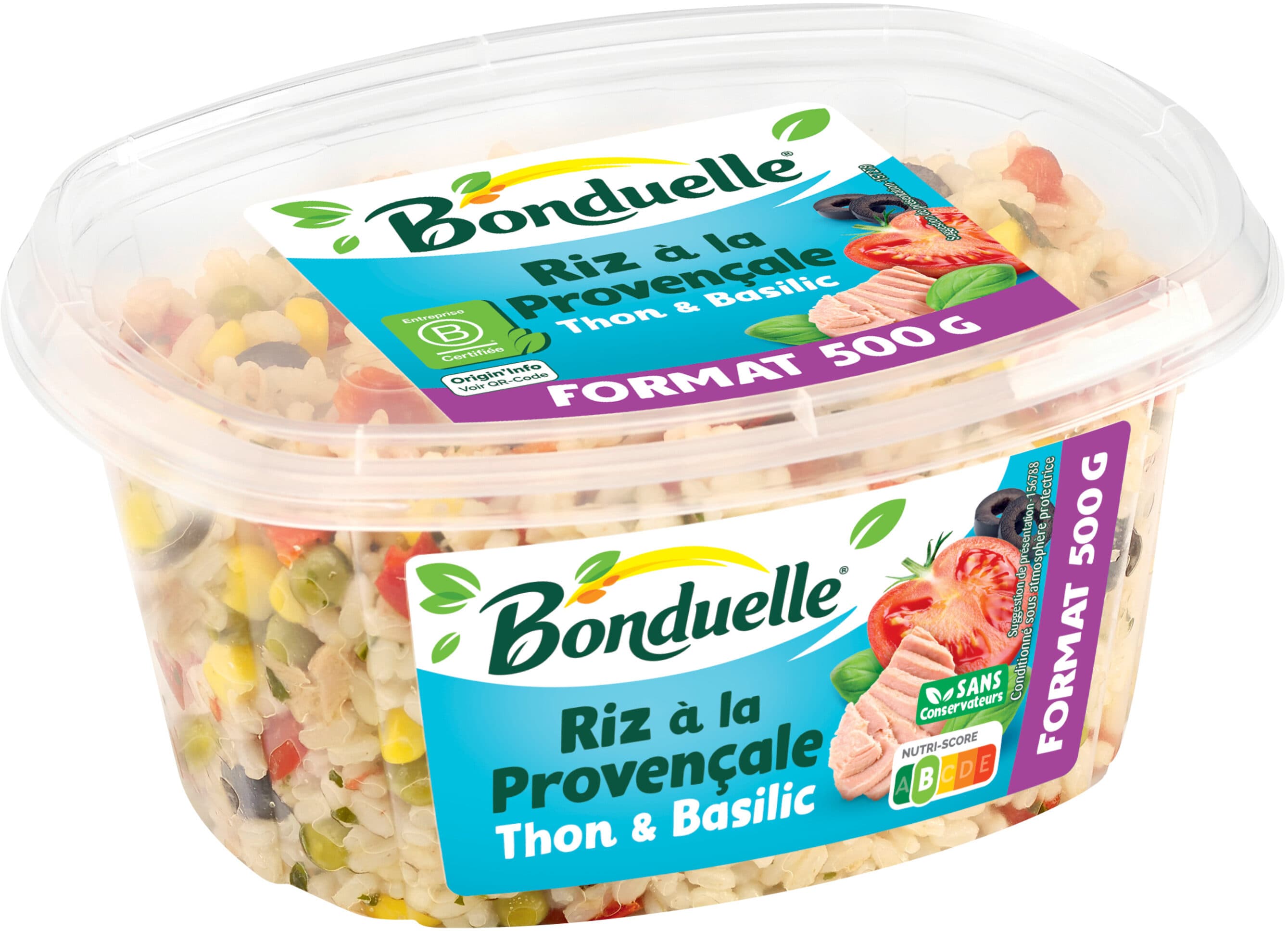 Bonduelle Riz provencal 500g packshot