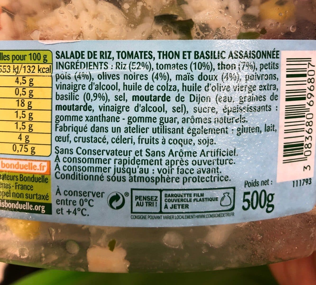 Bonduelle Riz provencal 500g packshot