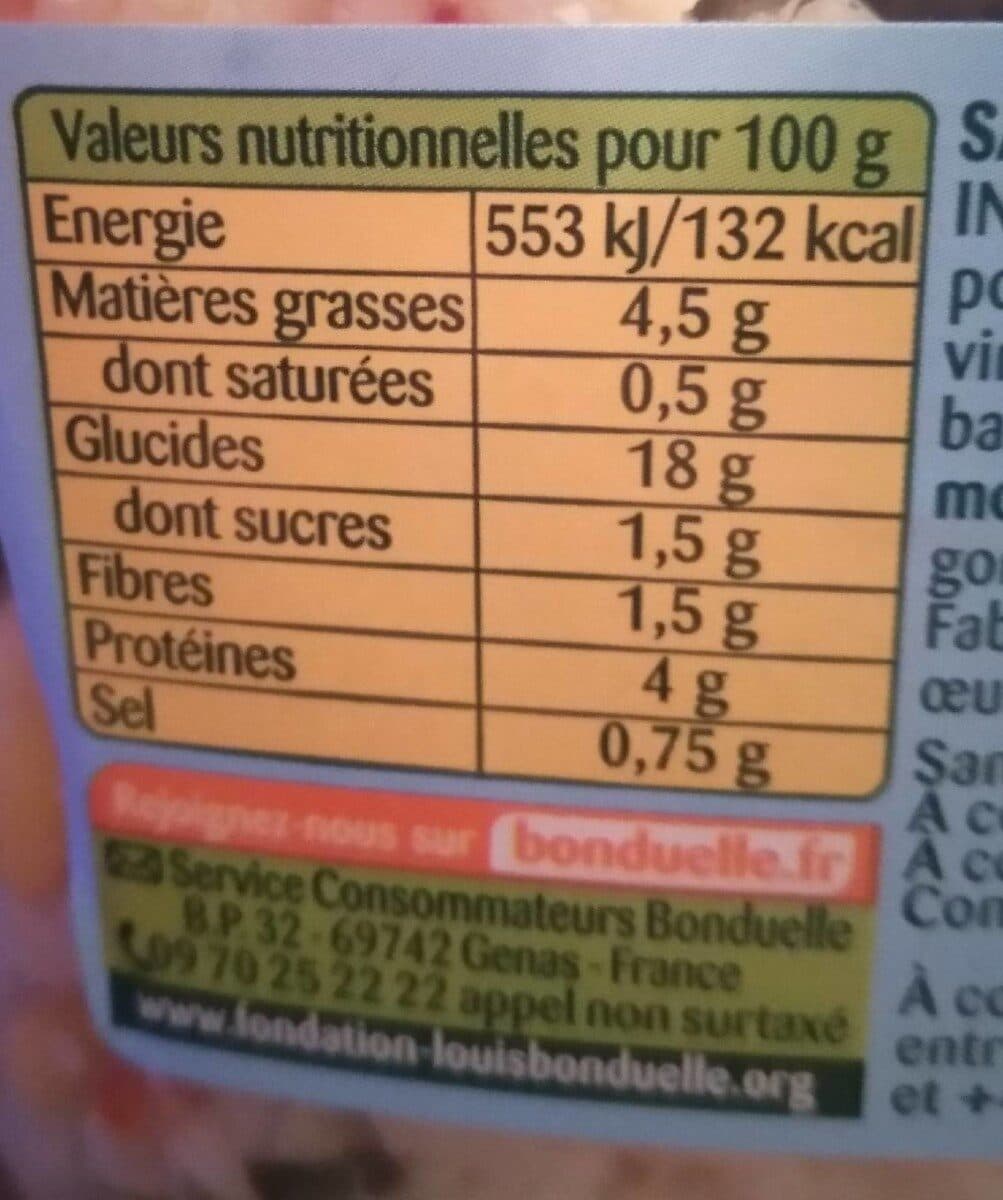 Bonduelle Riz provencal 500g packshot