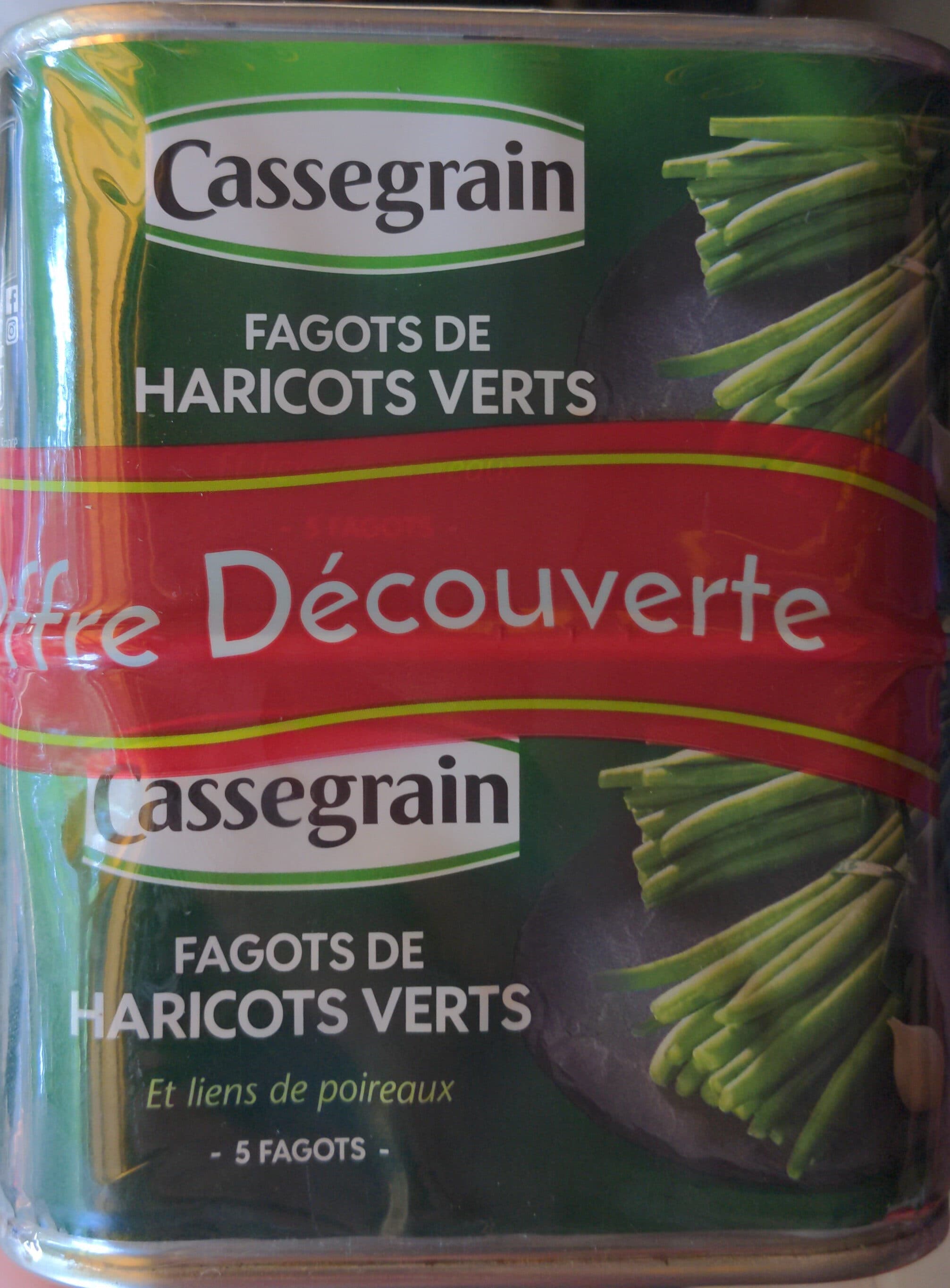 Cassegrain Fagots de haricots verts packshot