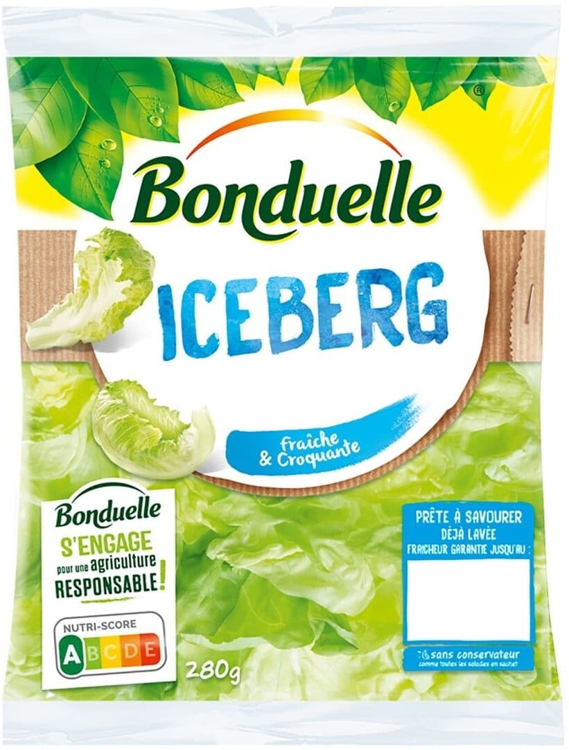 Bonduelle Iceberg packshot