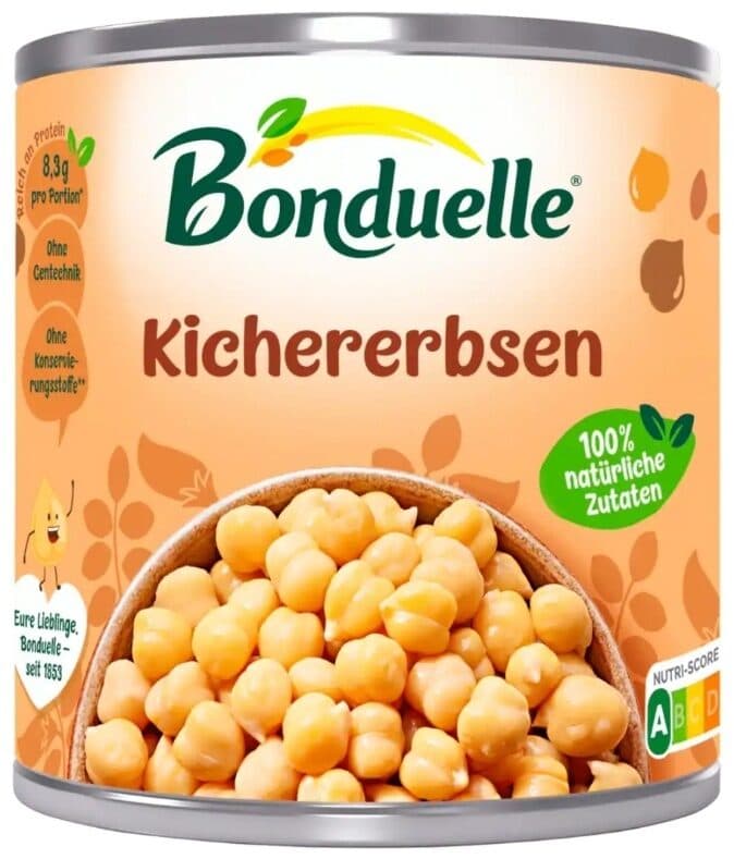 Bonduelle Kichererbsen packshot