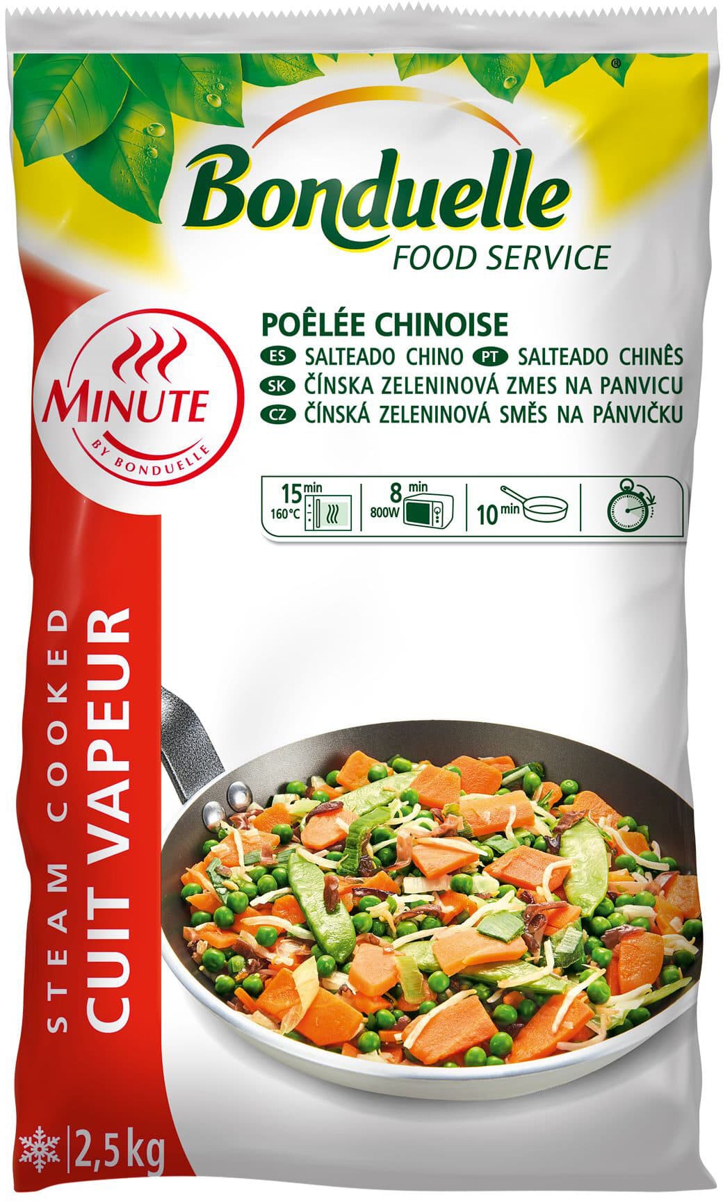 Bonduelle restauration Poêlée chinoise Minute® packshot