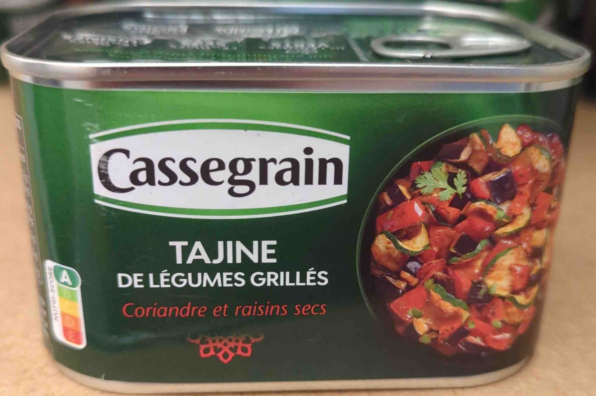 Cassegrain Tajine de Légumes Grillés 1/2 packshot