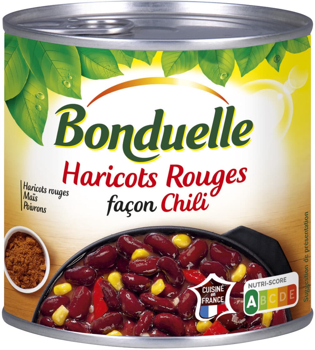 Bonduelle Haricots Rouges façon Chili 1/2 packshot