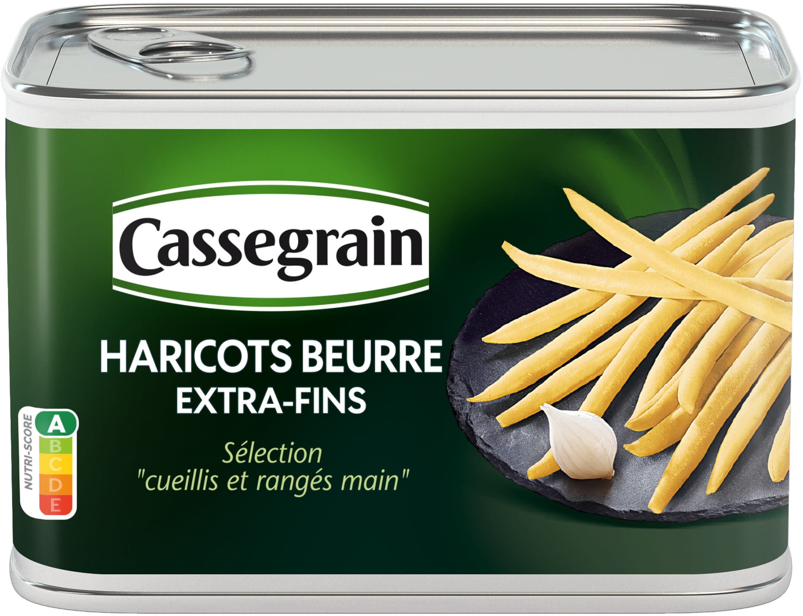 Cassegrain Haricots Beurre Extra-fins 4/4 packshot