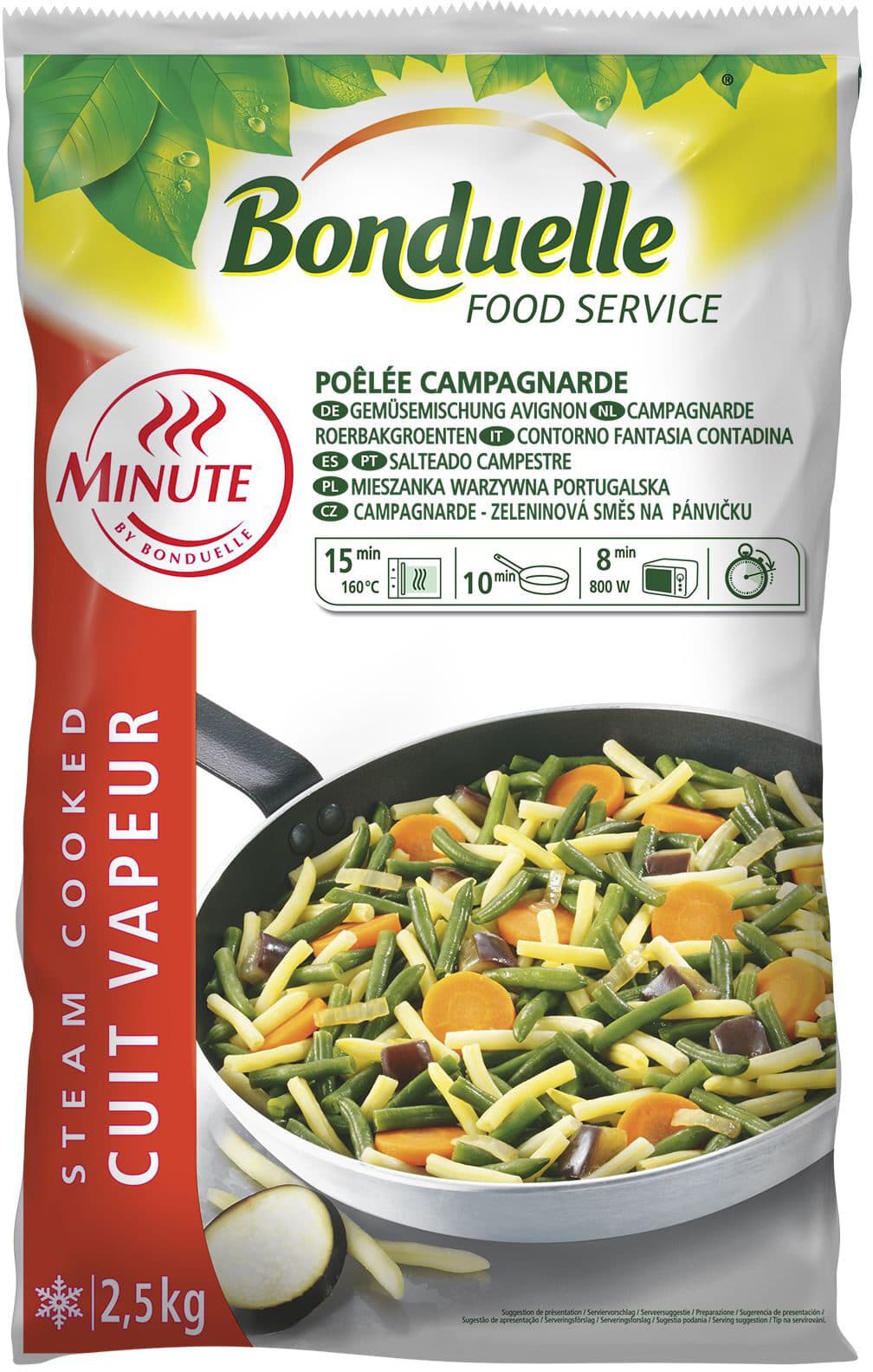 Bonduelle Poêlée campagnarde Minute® packshot