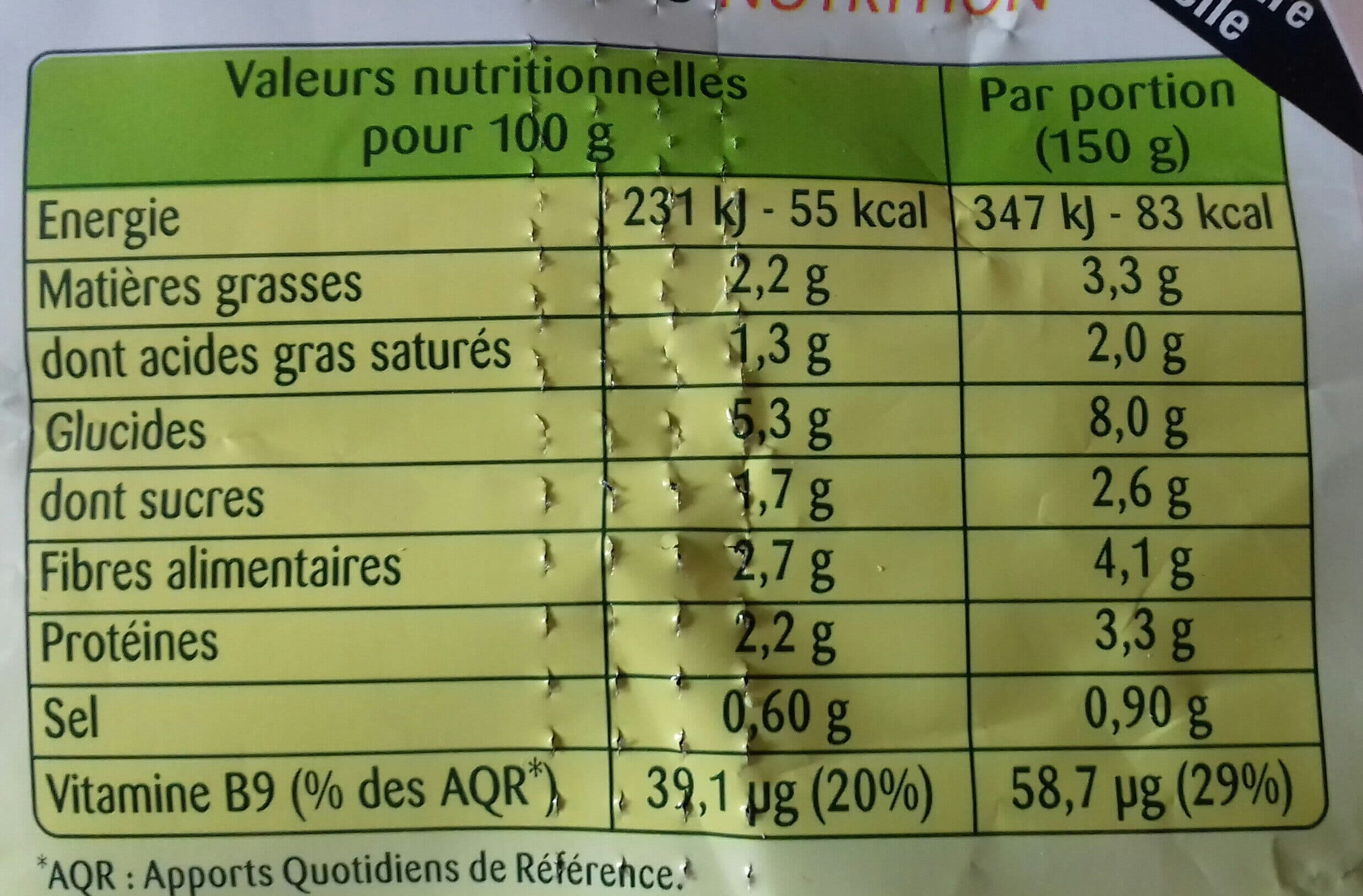 Bonduelle Purée Délice Vert 780g packshot