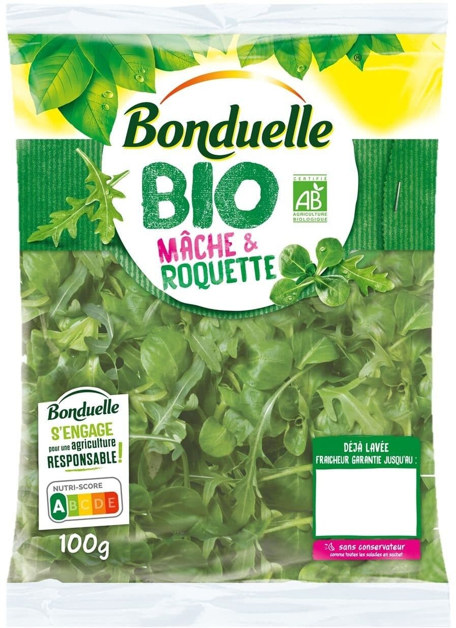 Bonduelle Mâche & Roquette Bio packshot