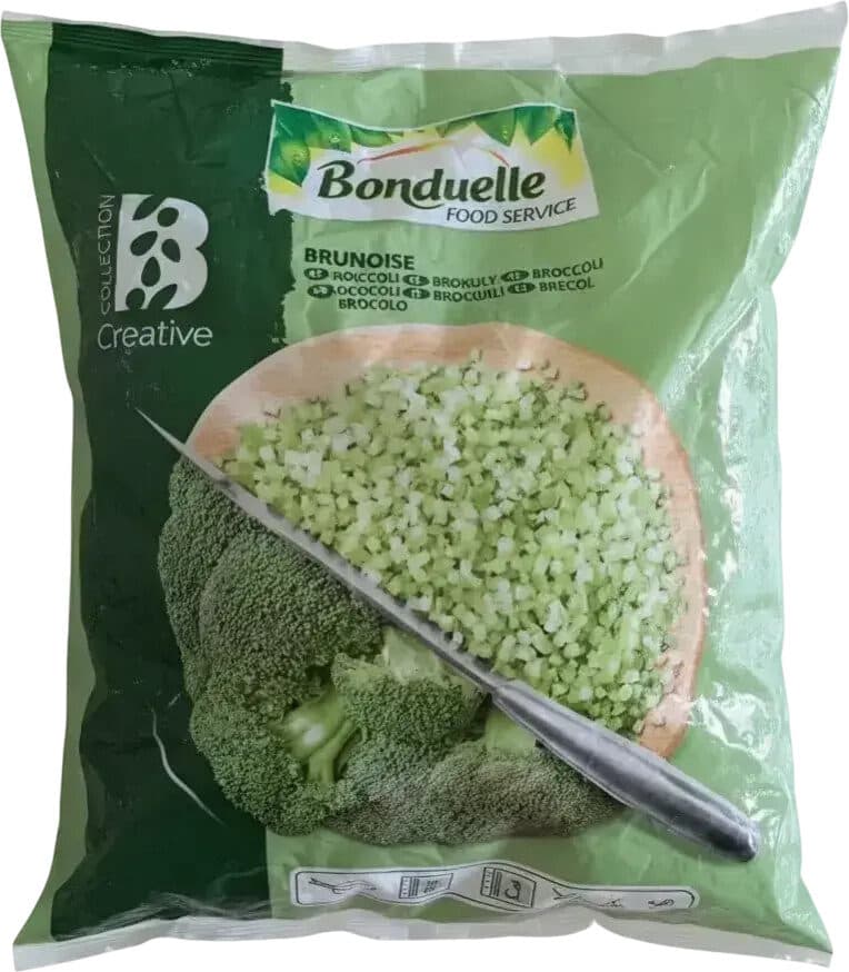 Bonduelle restauration Brunoise-stiilis brokoli packshot