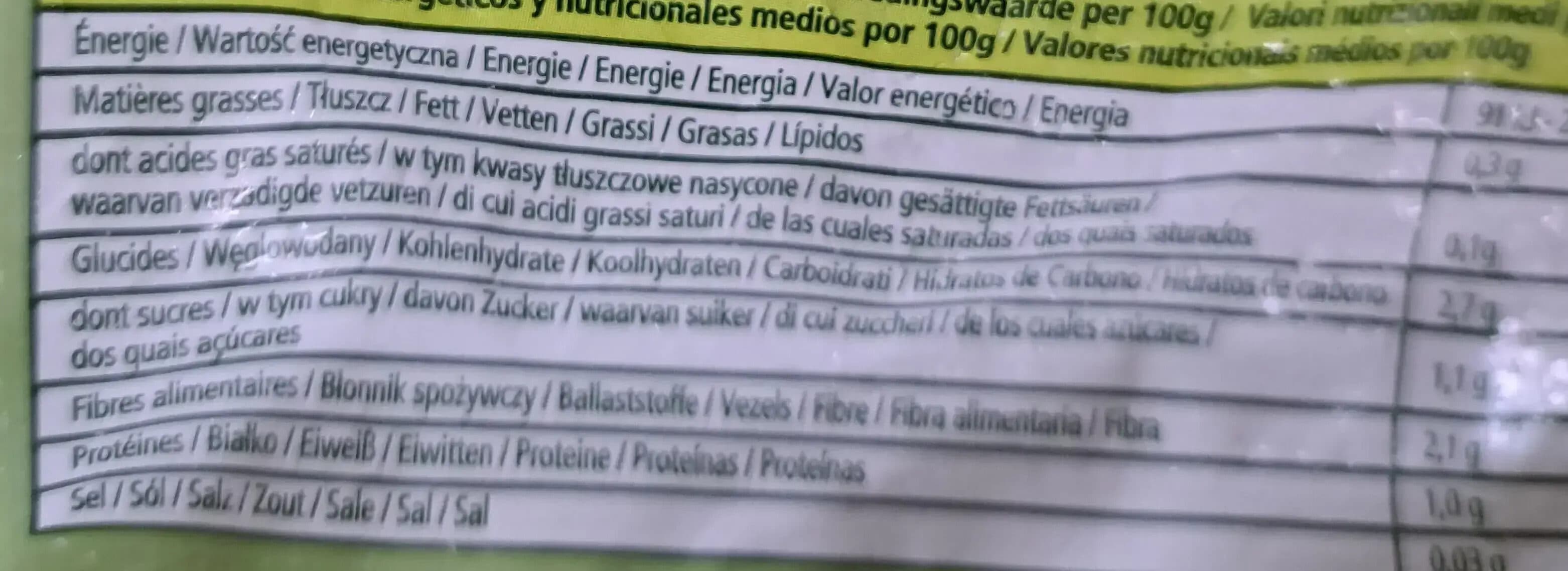 Bonduelle restauration Brunoise-stiilis brokoli packshot