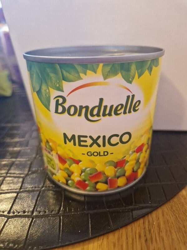 Bonduelle Mais, hernes, paprika packshot