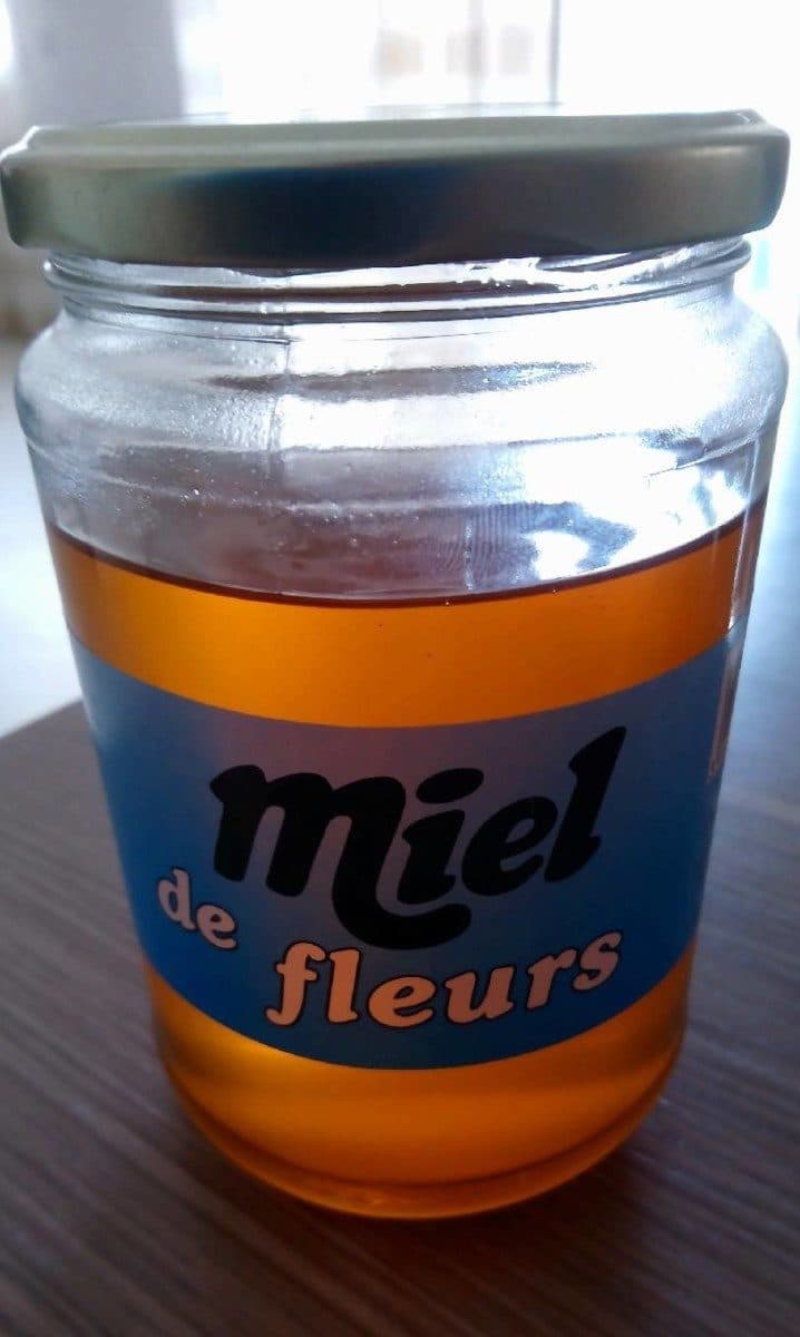 Open Food Facts Pot Verre 1KG Miel Liquide Mille Fleurs packshot