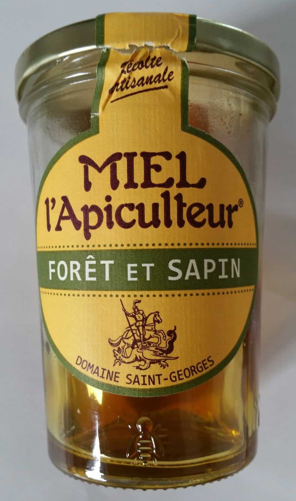 Bernard Michaud Miel l'Apiculteur Forêt et Sapin packshot