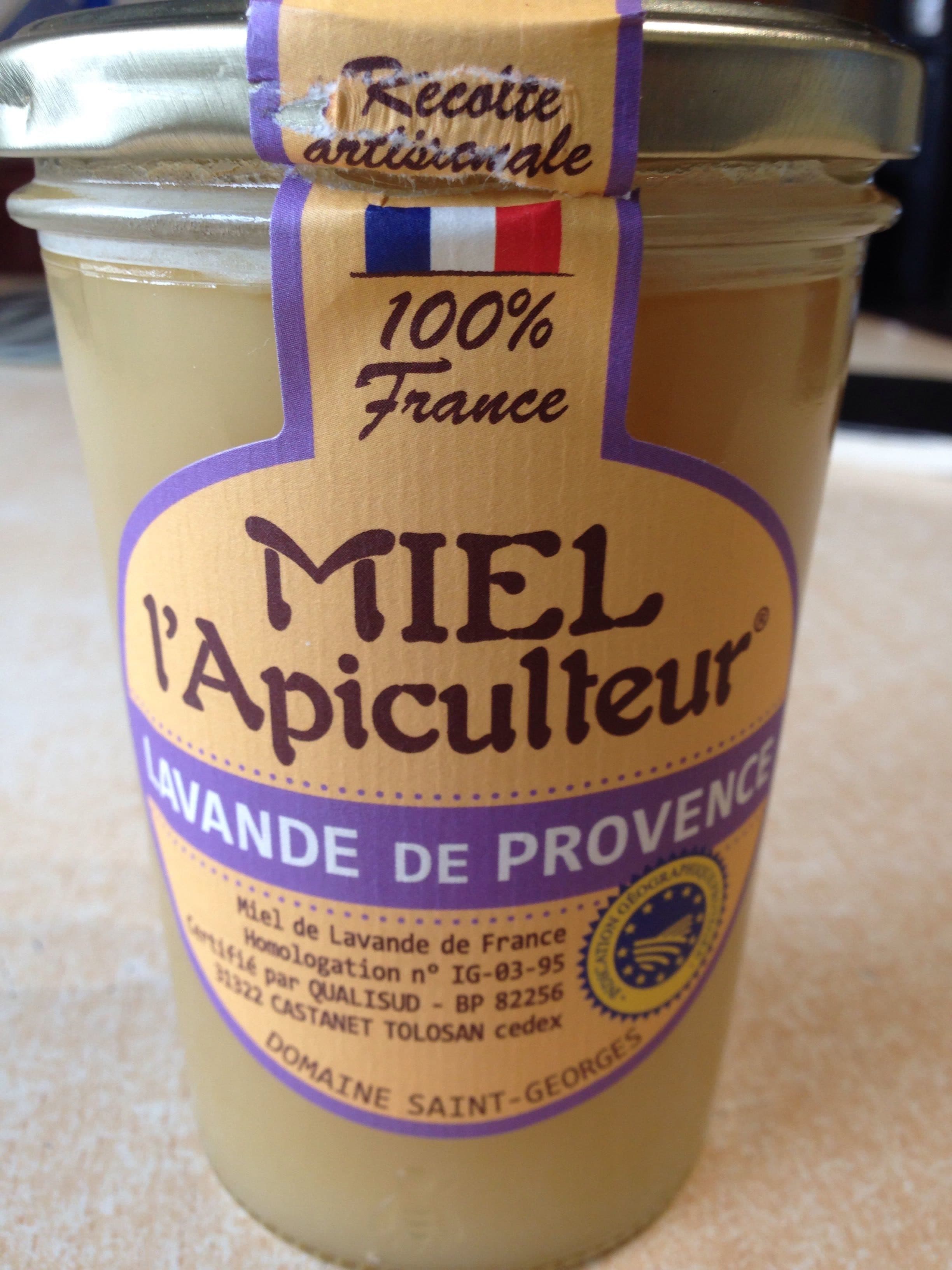 Miel l'Apiculteur Lavande de Provence packshot