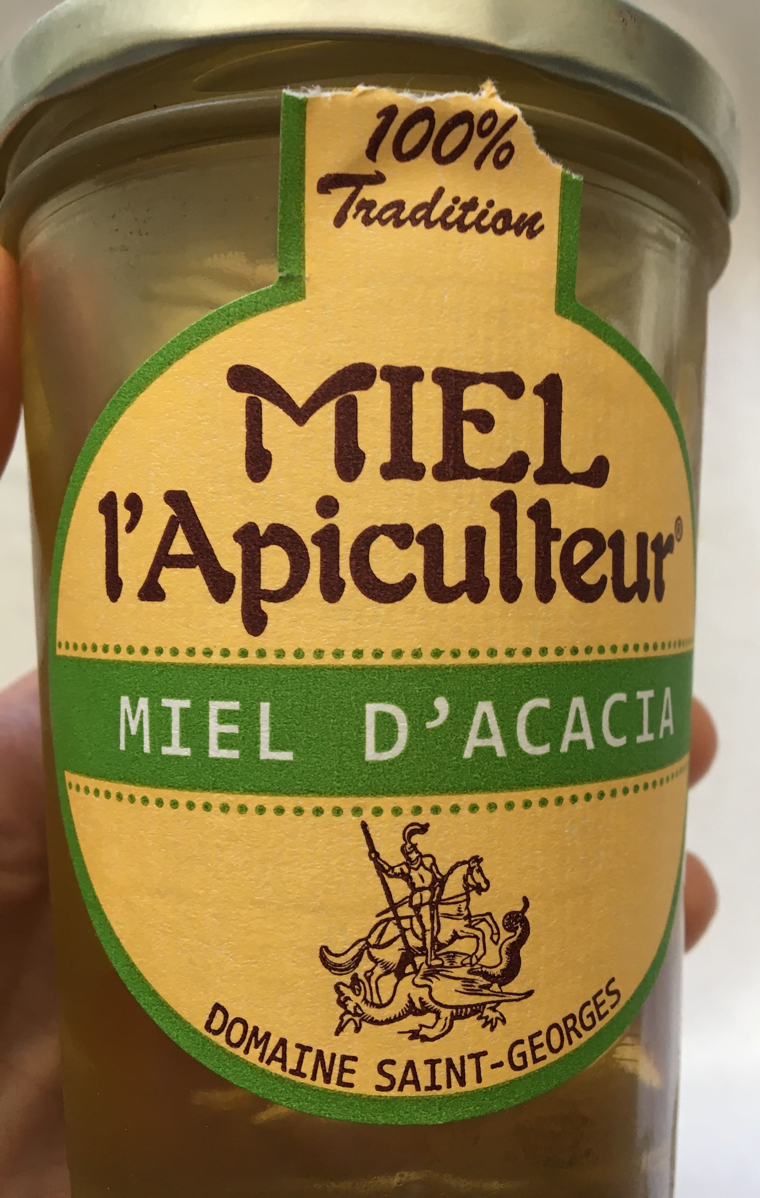 Miel l'Apiculteur Miel acacia de France packshot