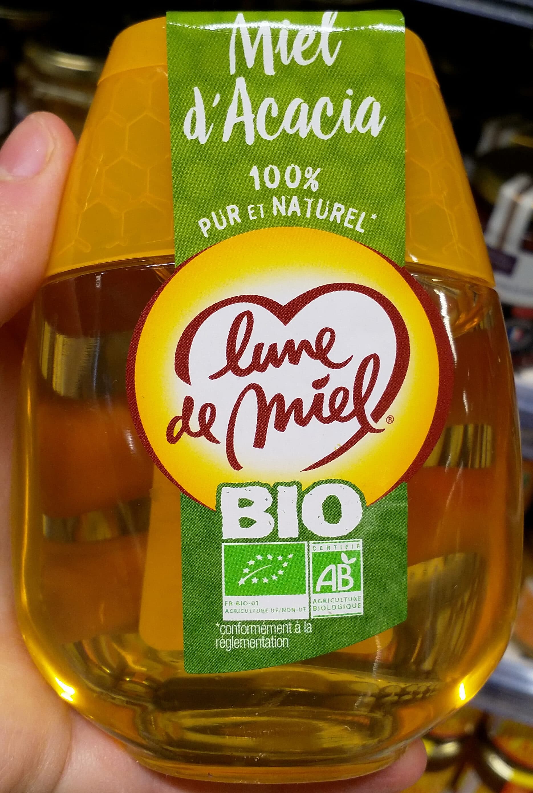Famille Michaud Miel d'acacia bio packshot