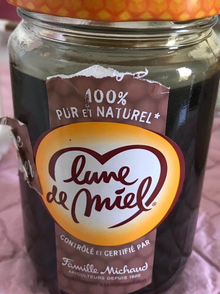Lune de Miel Miel de châtaignier packshot