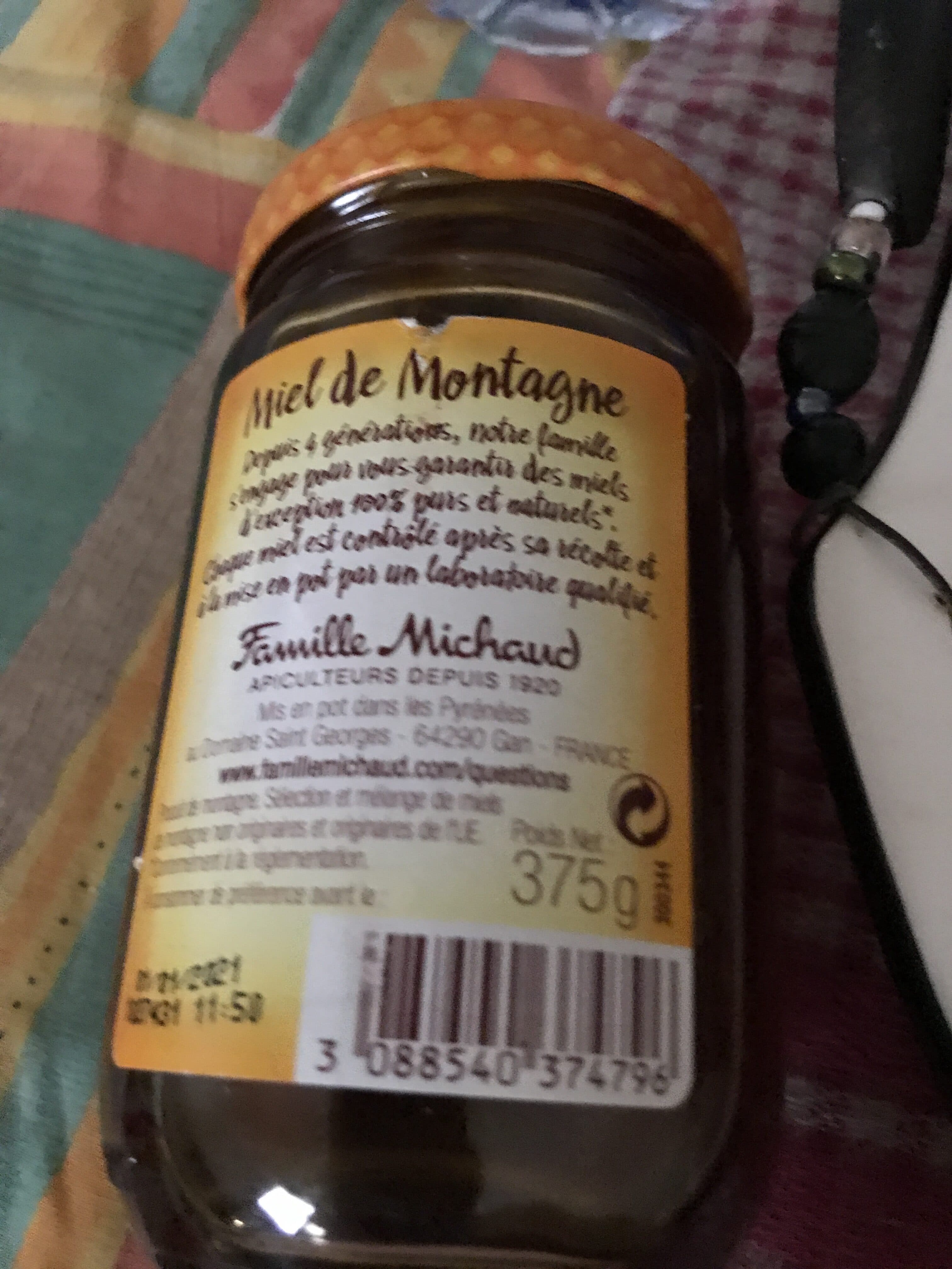 Lune de Miel Miel de Montagne packshot