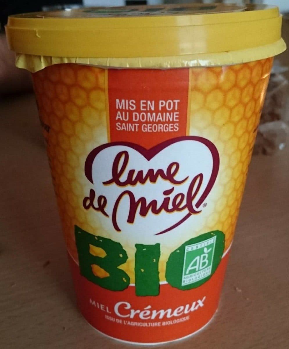 Lune de Miel Miel crémeux bio packshot