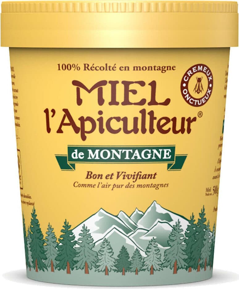 Bernard Michaud Miel de Montagne packshot