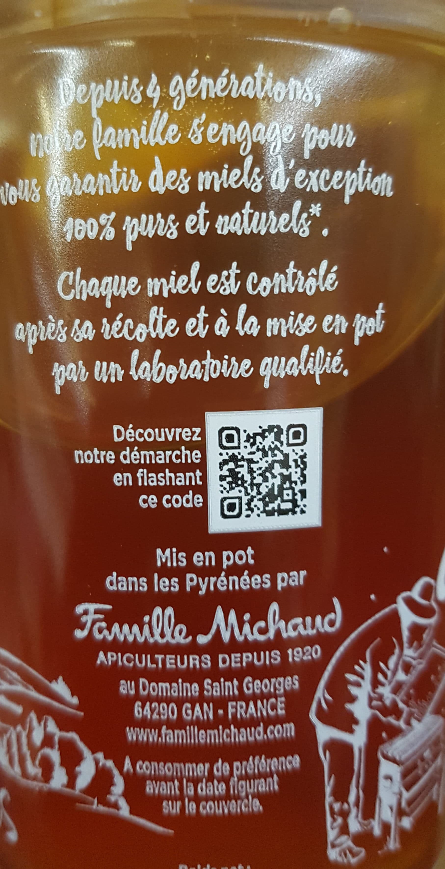 Lune de Miel Miel de fleurs liquide packshot