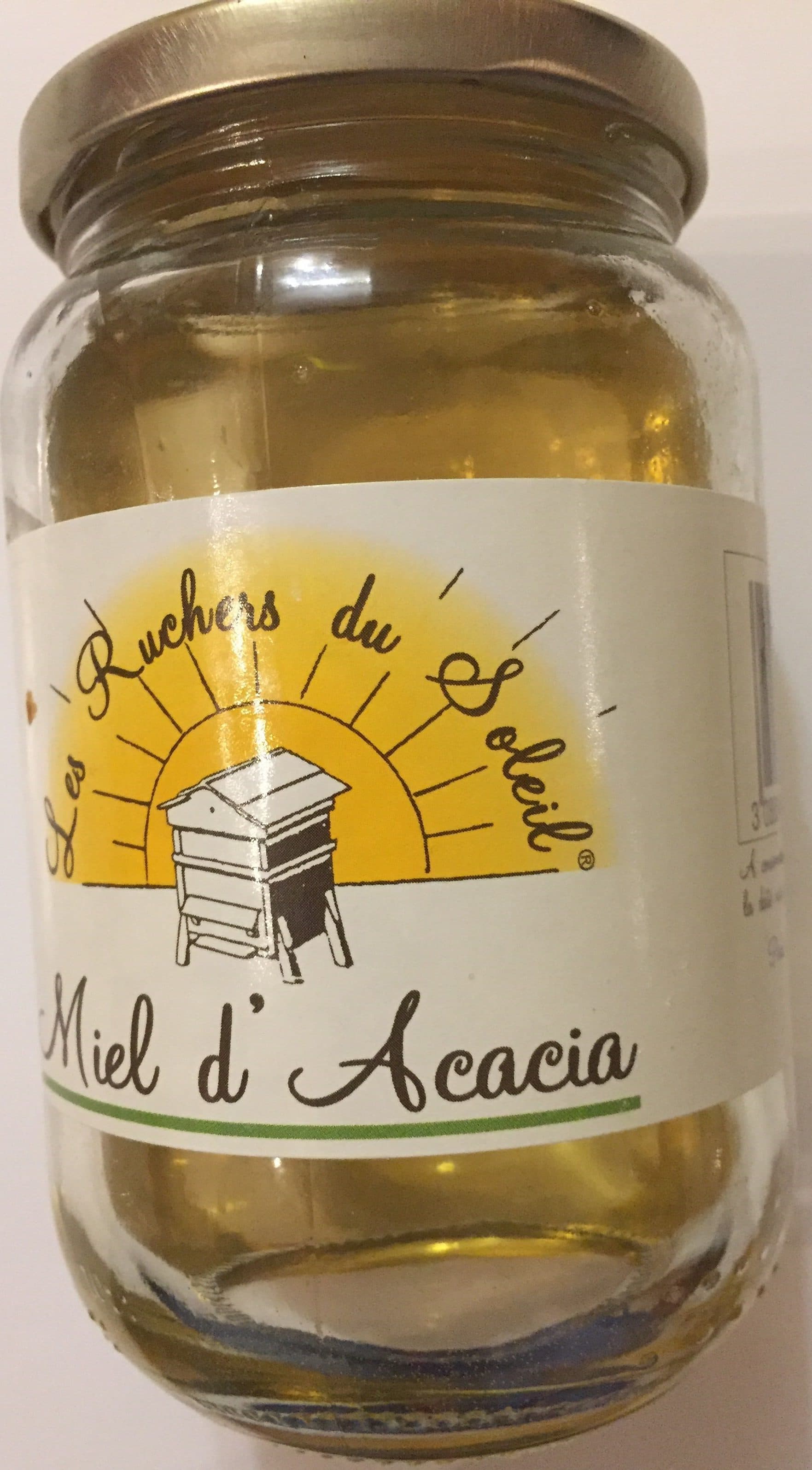 Les Ruchers du Soleil Miel d'acacia packshot