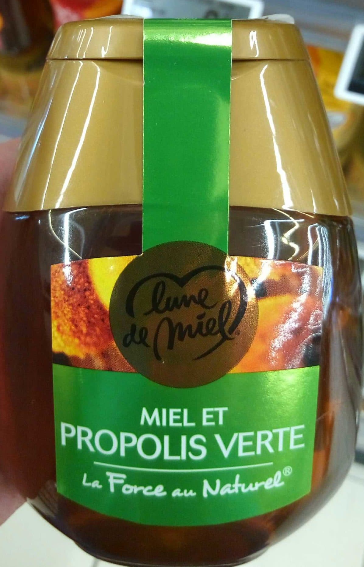 Lune de Miel Miel et Propolis Verte packshot