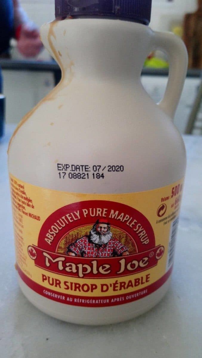 Maple Joe Pur sirop d'érable packshot