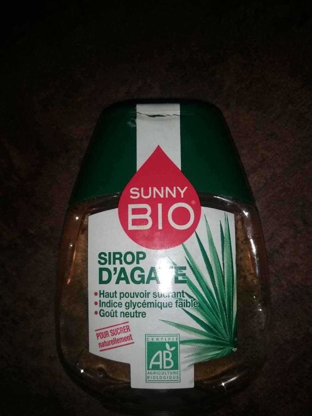 Sunny Bio Sirop d'Agave packshot