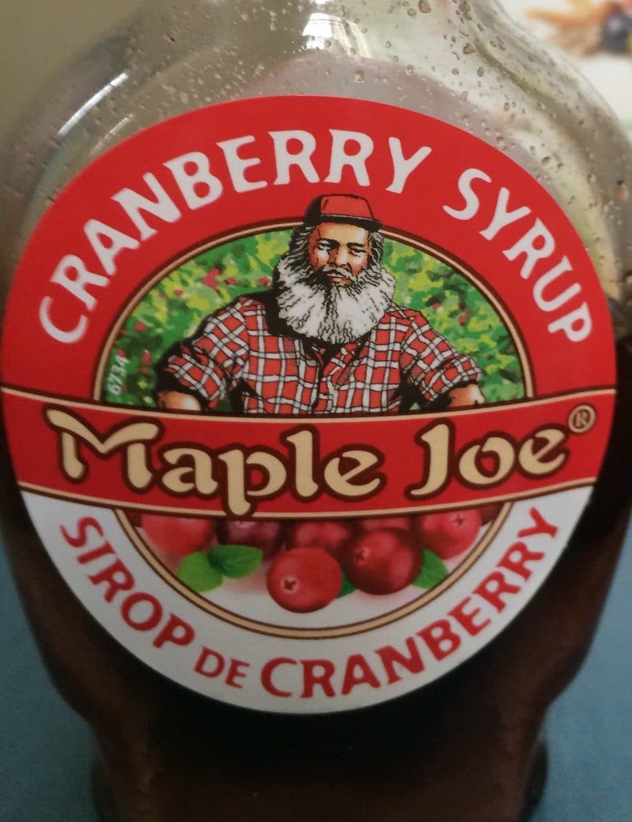 Maple Joe SIROP DE CRANBERRY packshot