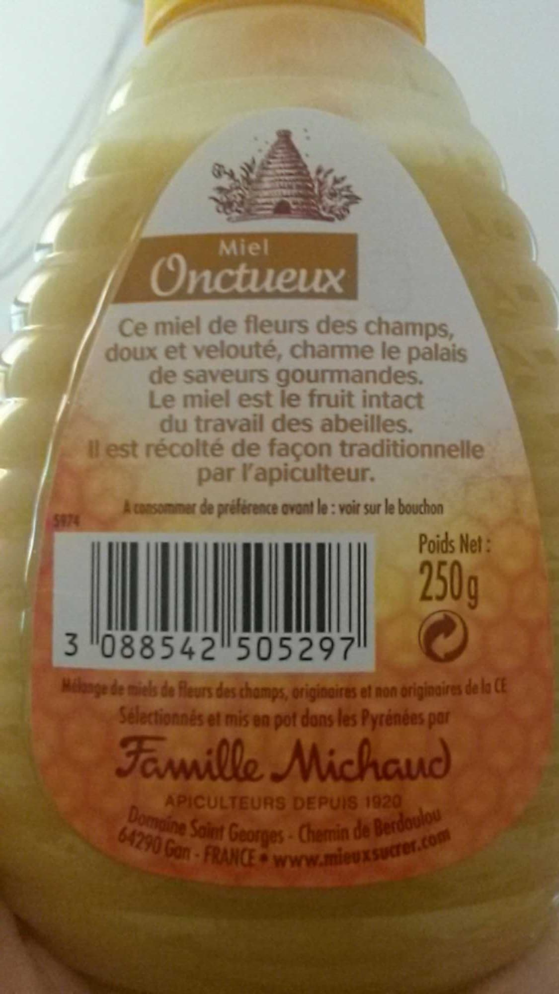 Famille Michaud Miel onctueux packshot