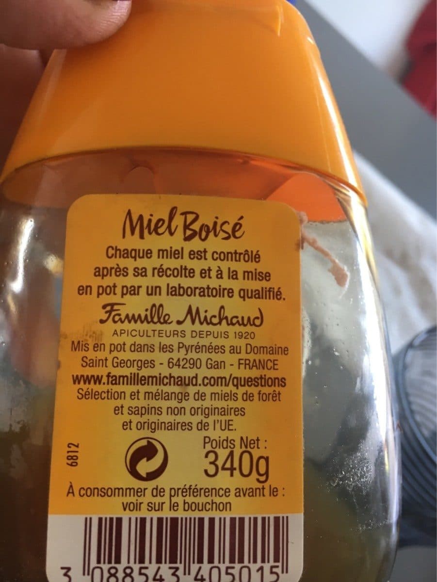 Lune de Miel Miel Liquide Foret Sapin packshot
