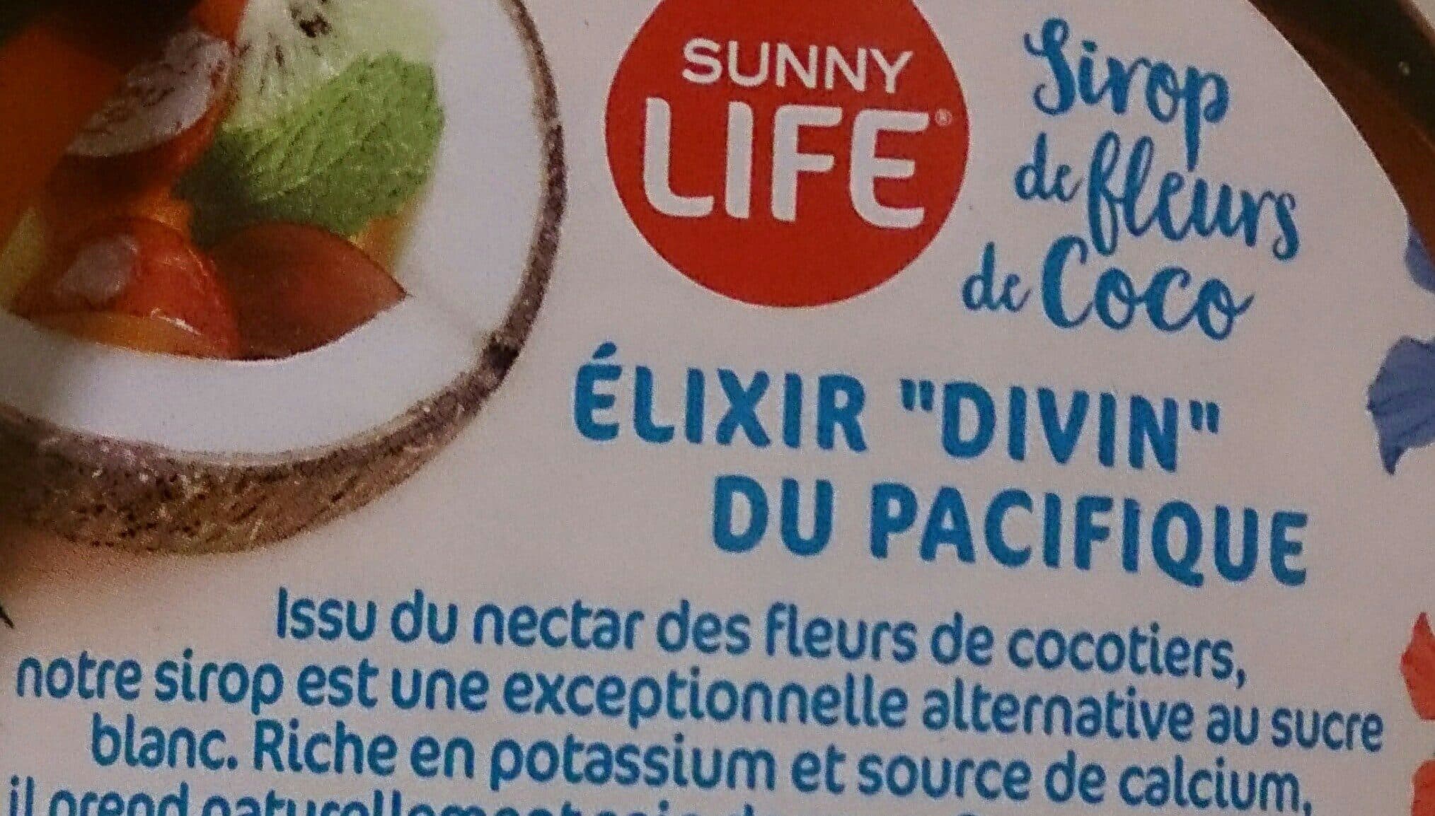 Sunny Life Sirop de fleurs de coco packshot