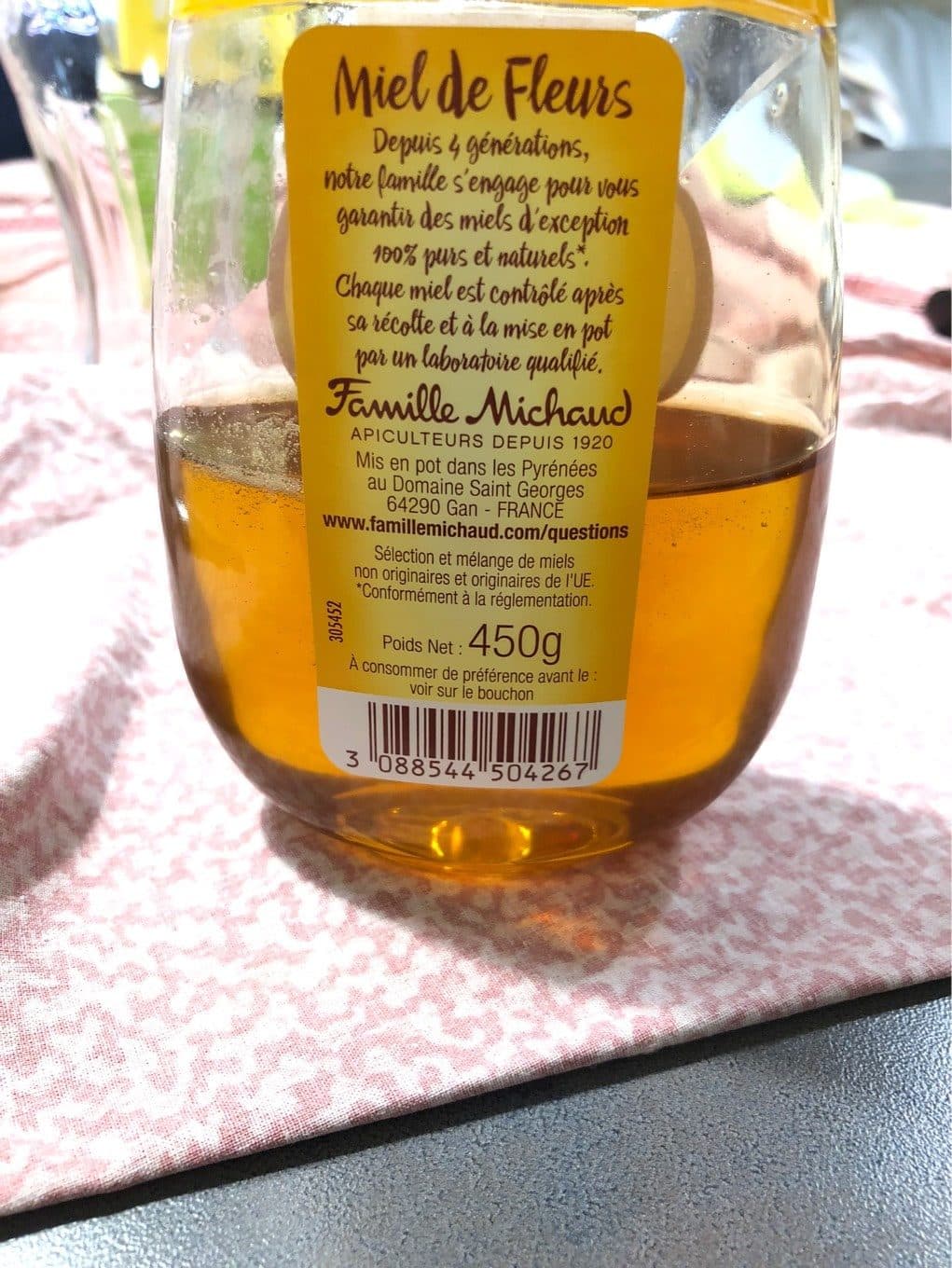 Famille Michaud Miel de fleur packshot