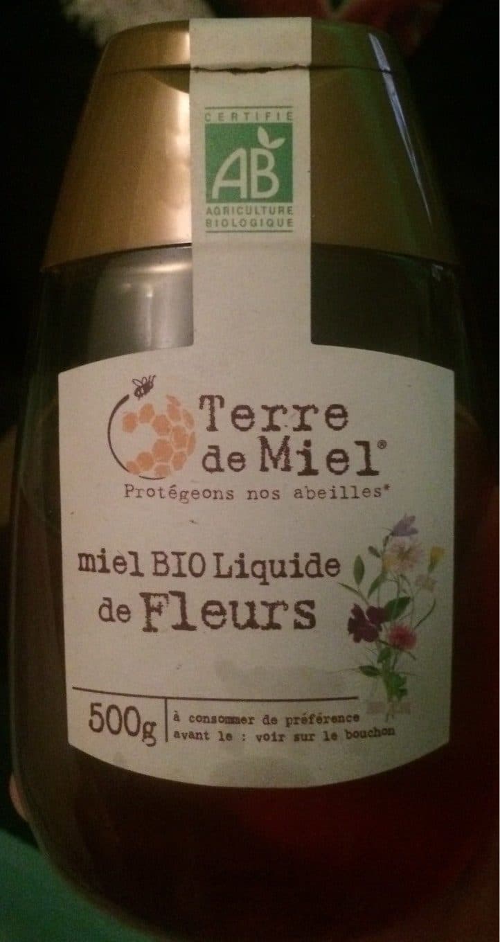 Terre de Miel Miel Bio Liquide de Fleurs packshot