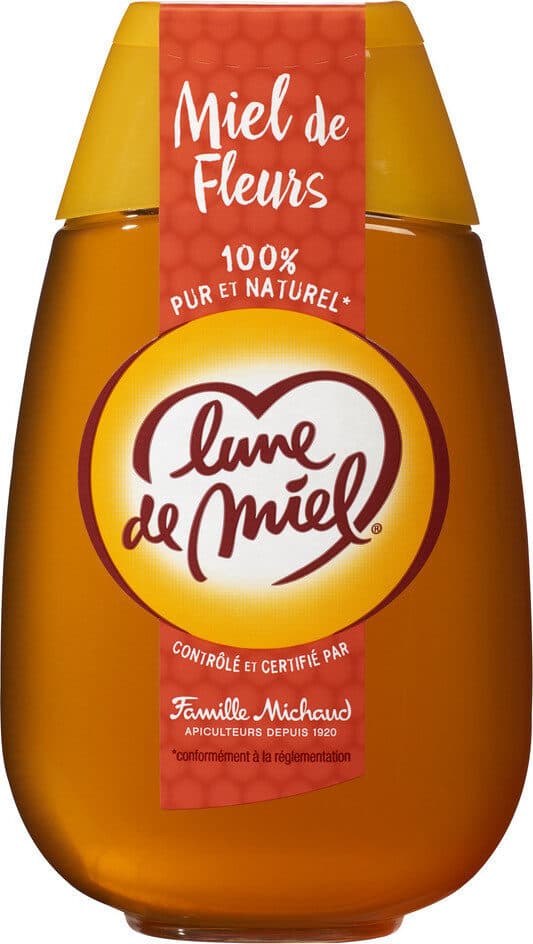 Lune de Miel Miel de Fleurs Liquide Doseur 500g packshot