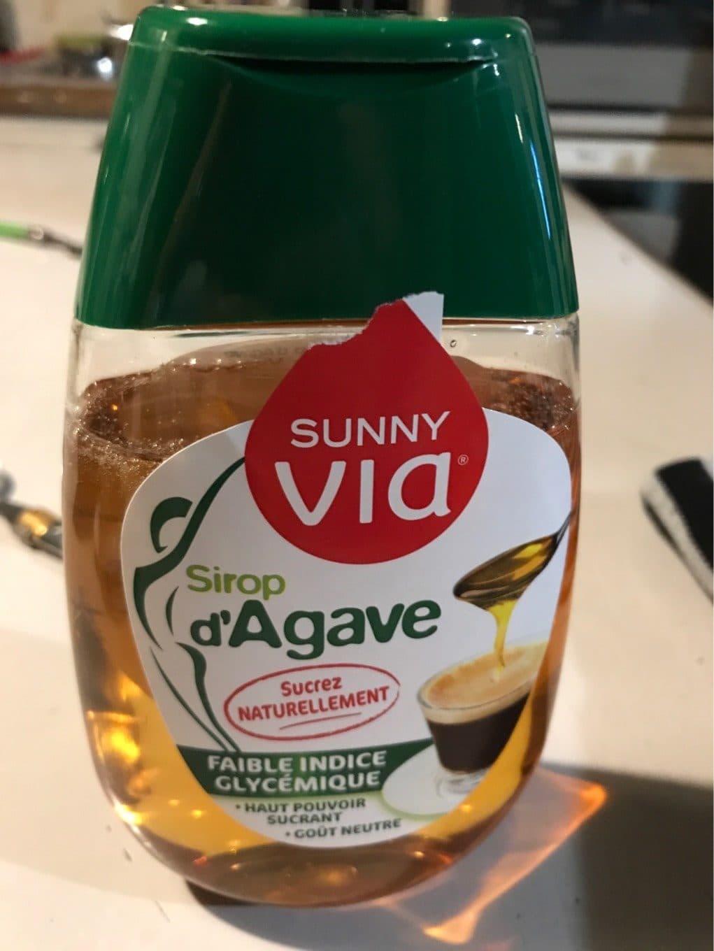 Sunny Via Sirop d’agave packshot