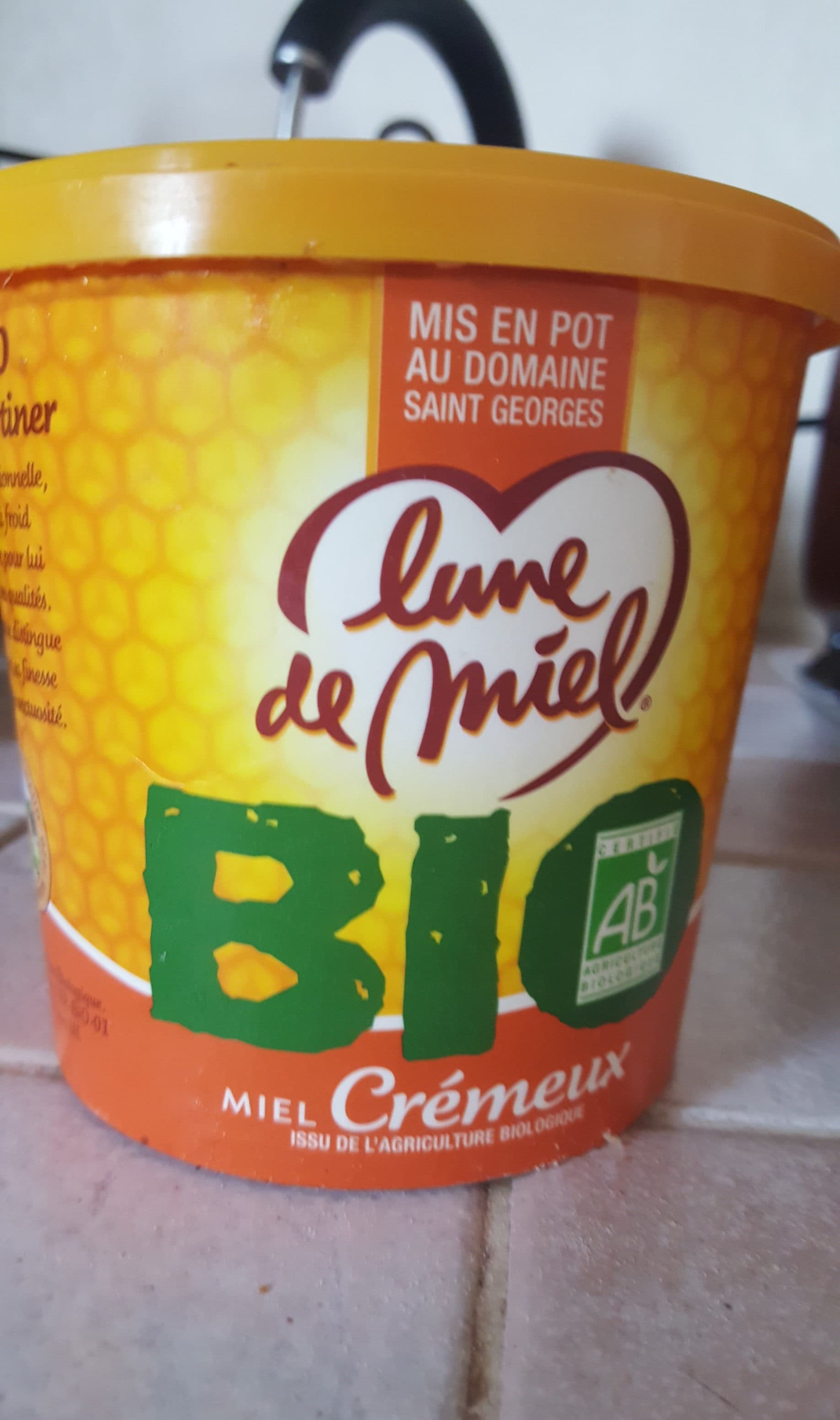 Famille Michaud Miel Crémeux Bio packshot