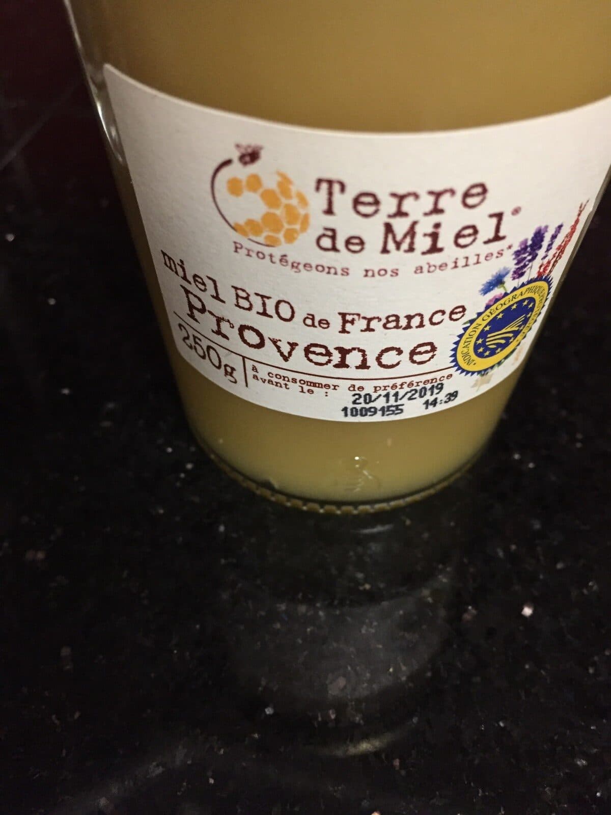 Terre de Miel Miel De Provence France packshot