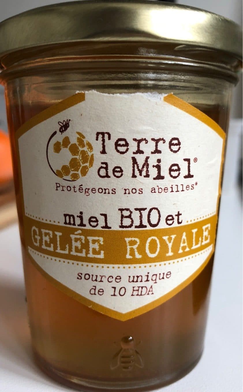 Terre de miel Miel Bio et gelée royale packshot