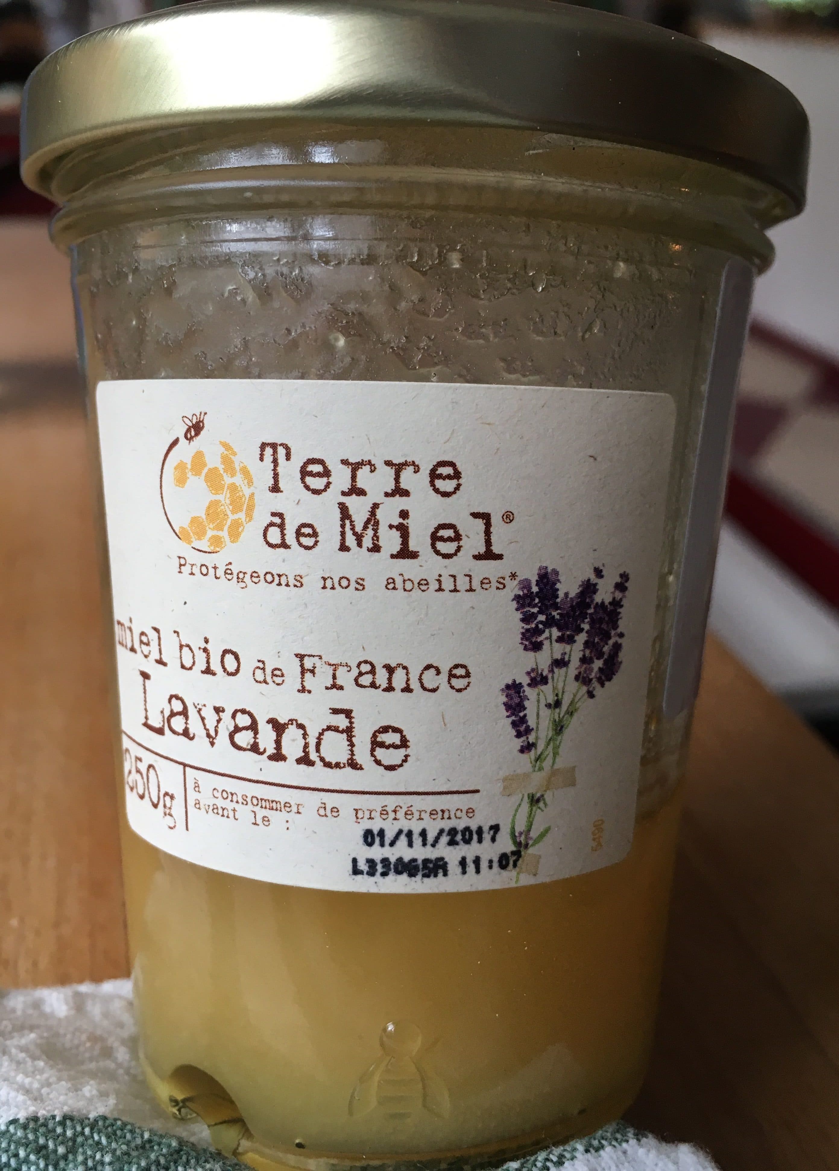La Miellerie des Pyrénées Terre de miel bio de France lavande packshot