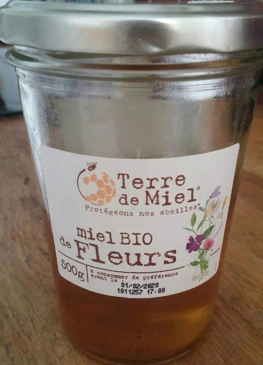 Terre de Miel Miel bio de fleurs packshot