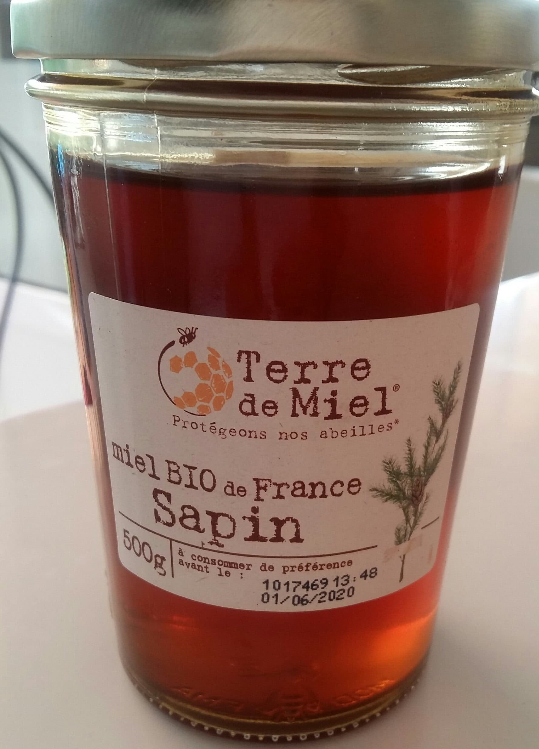 terre de miel Miel Sapin De France packshot