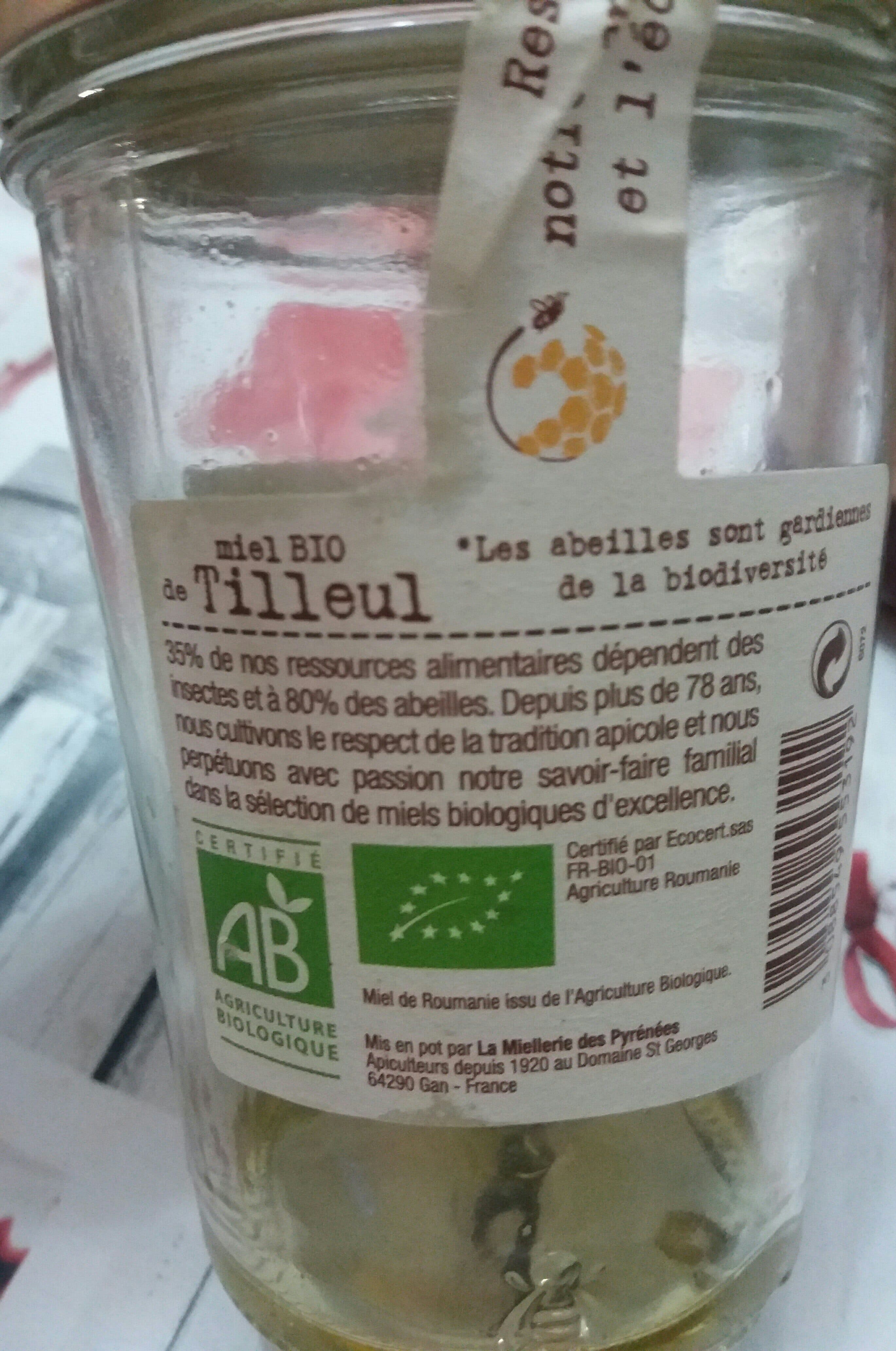 Terre de miel Miel Bio de Tilleul packshot