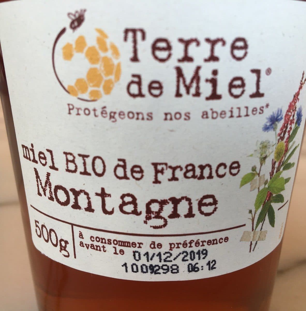 Terre de miel Miel De Montagne De France packshot