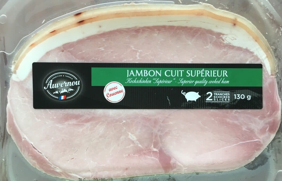 Open Food Facts Jambon cuit superieur packshot