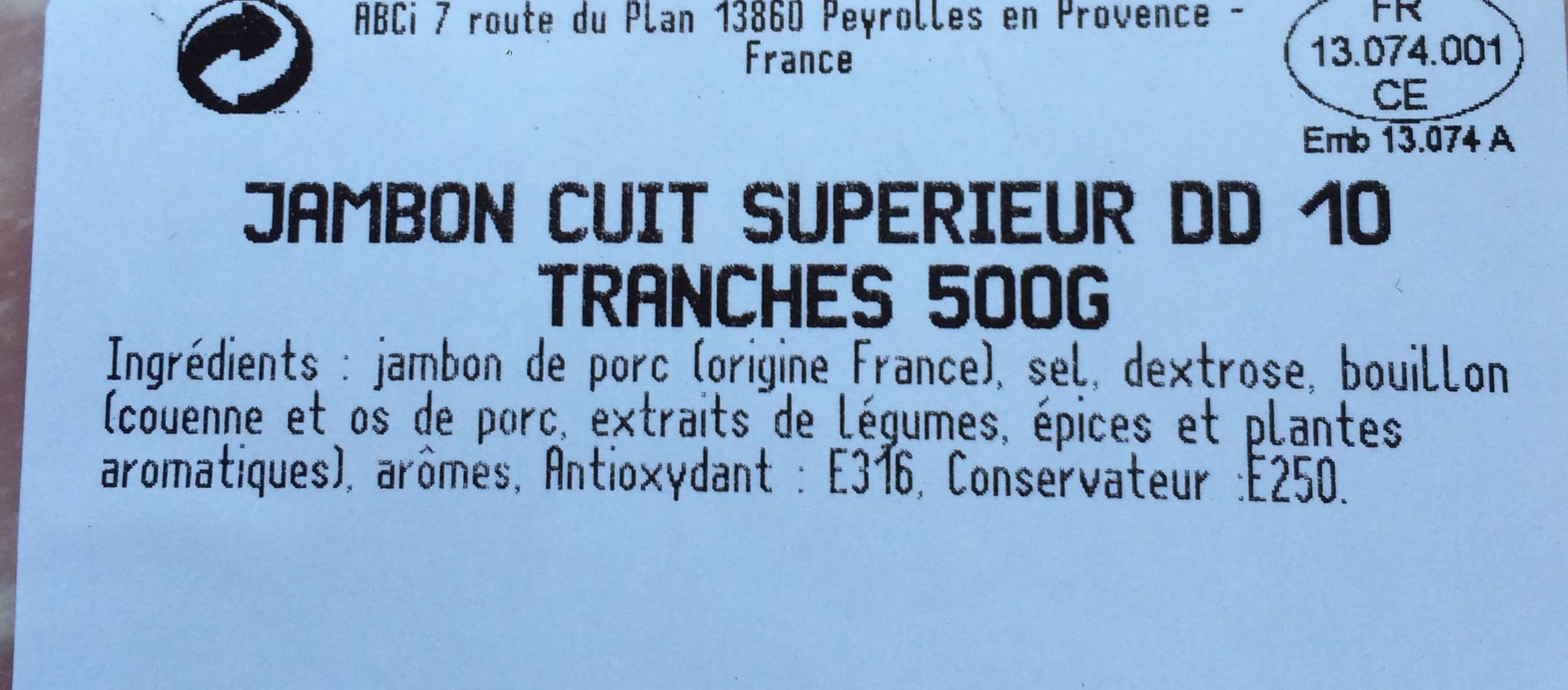 Duroc Jambon duroc packshot