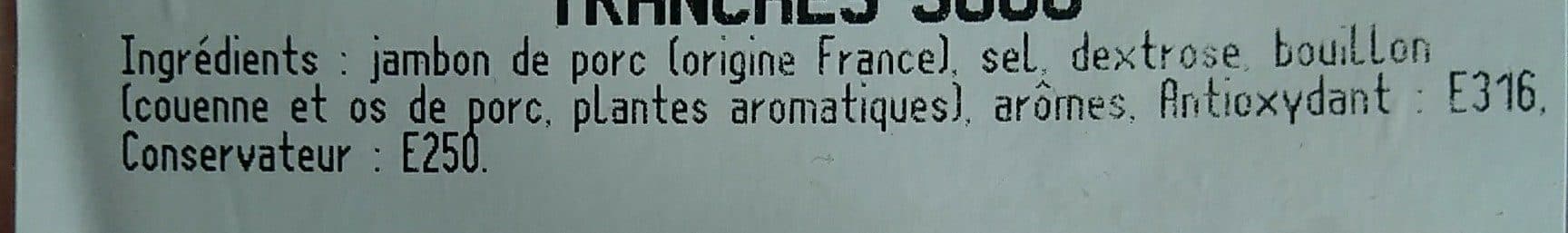 Noixfine Jambon cuit supérieur Noixfine - 6 tranches - 300g packshot