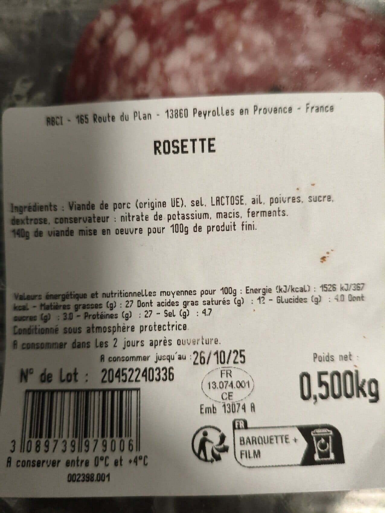 ABCI Salaami Rosette packshot